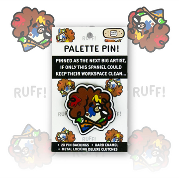 Palette Headshot Pin