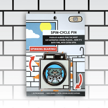 Spin-Cycle Pin