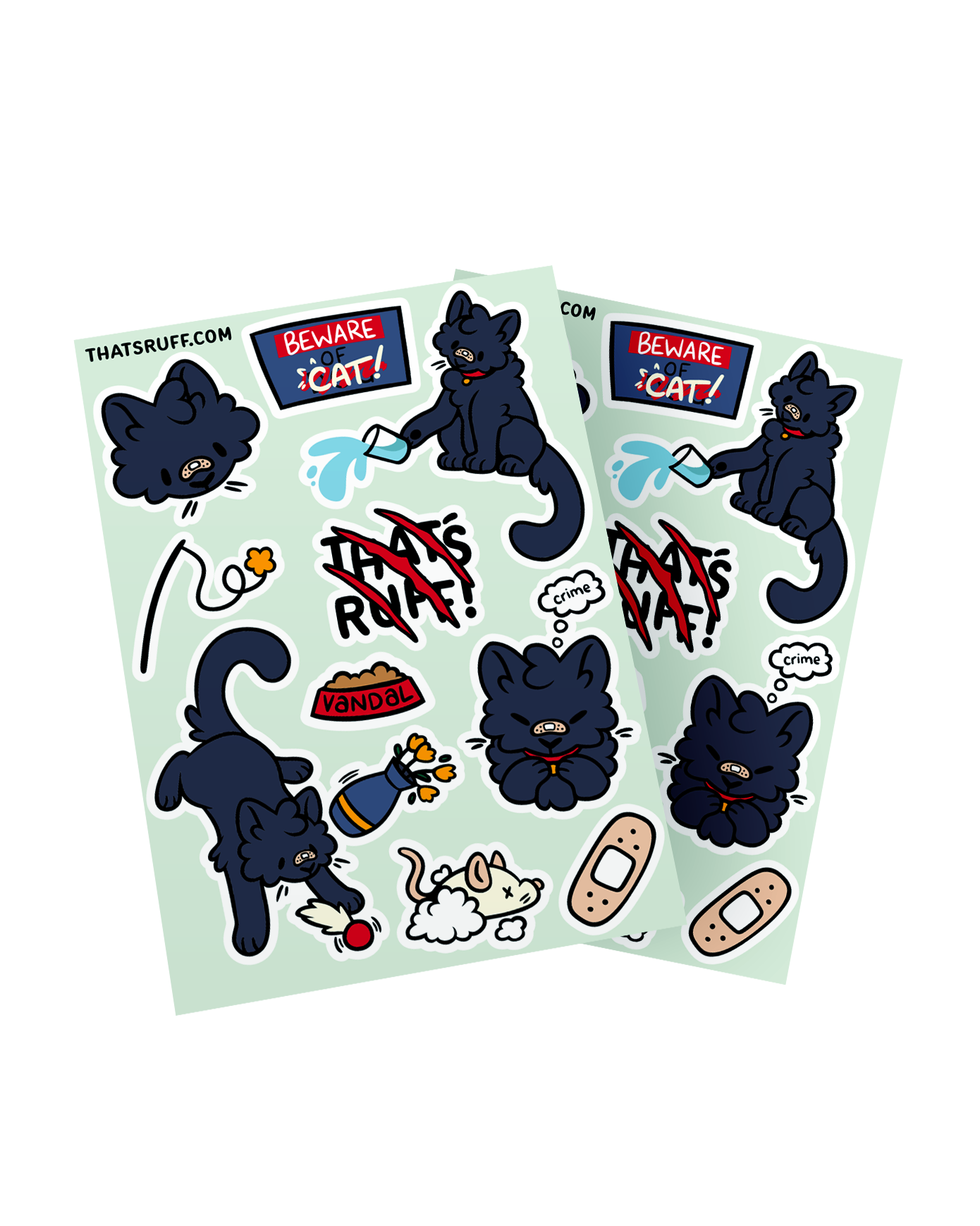 Vandal Sticker Sheet
