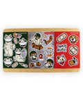 Vibrant sticker packs featuring unique cartoon designs from the 'That's Ruff!' collection, including playful animal characters, skateboarding themes, and fun bandage motifs. Perfect for decorating laptops, notebooks, or water bottles, these high-quality stickers bring bold and expressive style to everyday items.